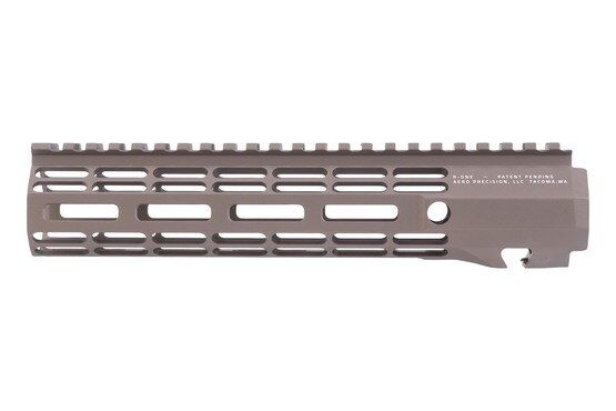 Aero Precision 9.3" R-ONE M-LOK Handguard in Kodiak Brown with Picatinny top rail